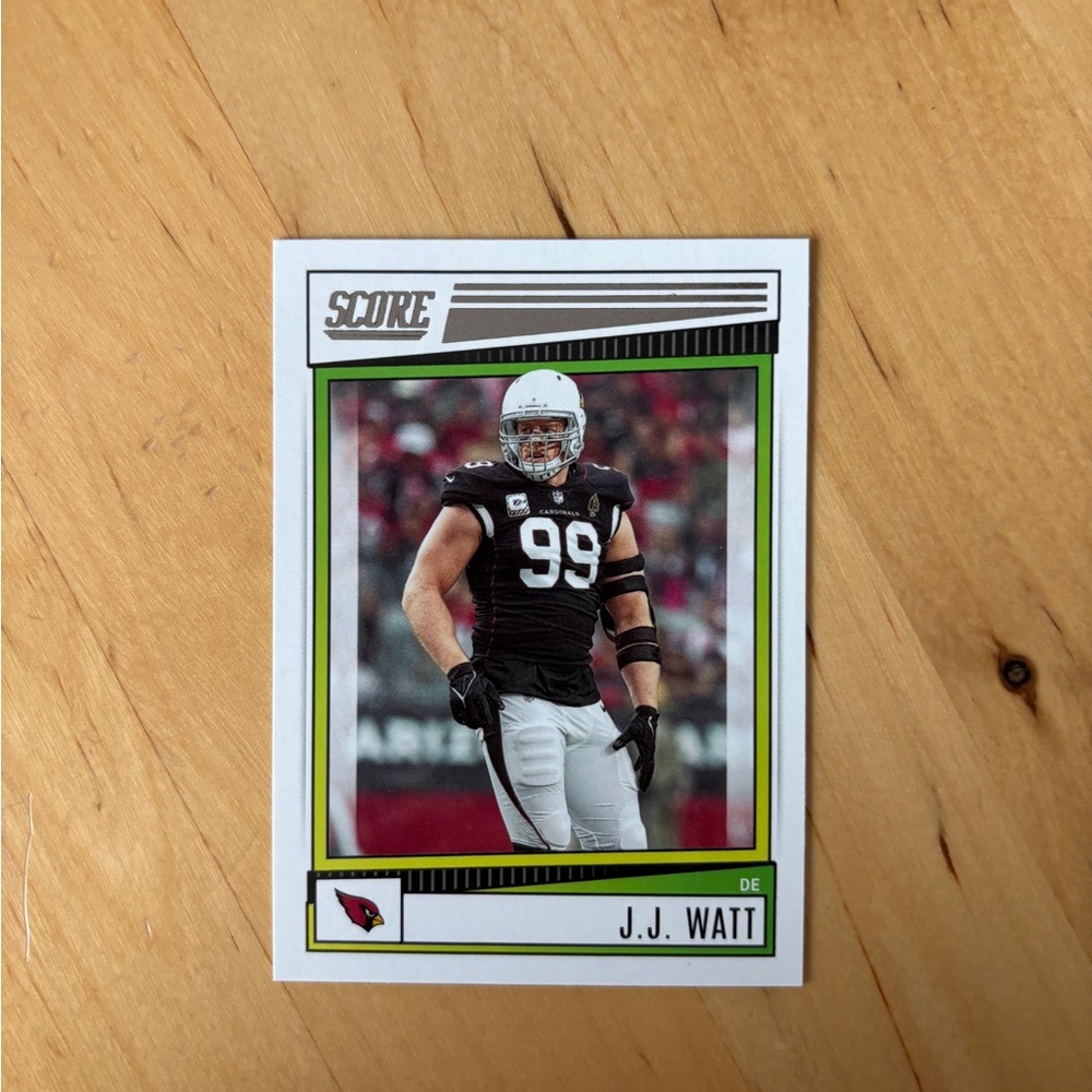 🏈 3/$10 🏈 J. J. WATT 2022 Panini Score Football Trading Card # 149